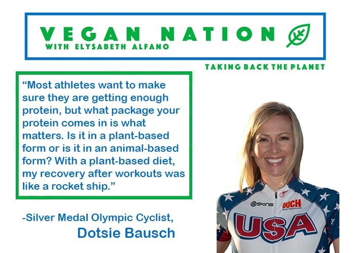 Dotsie Bausch Quote from Awesome Vegans Interview
