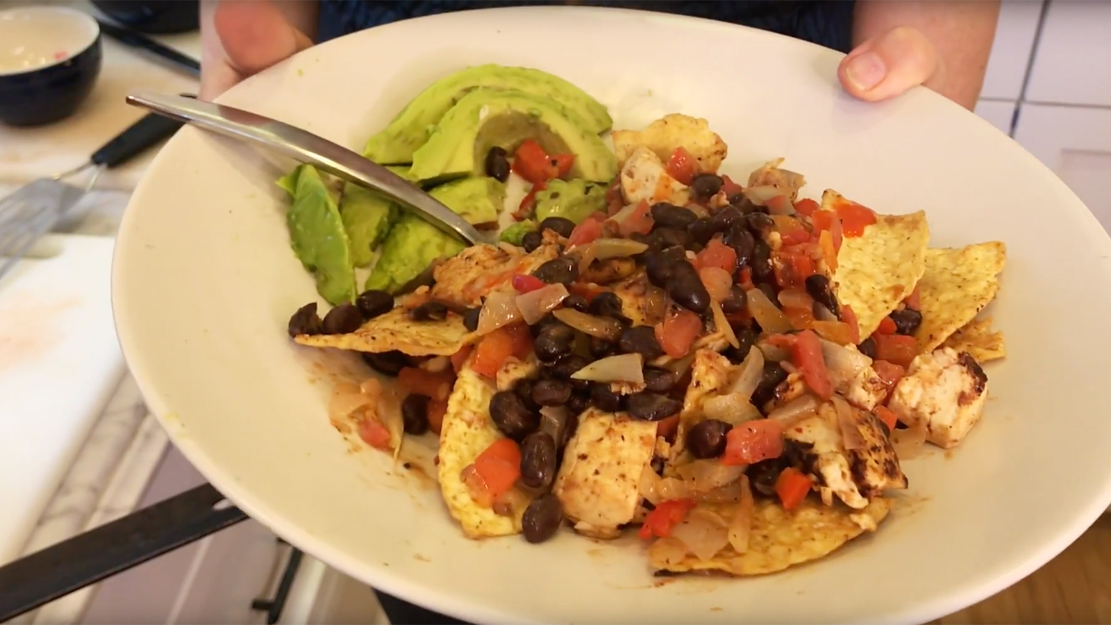 Delicious and Easy Vegan Chilaquiles! A perfect go-to recipe