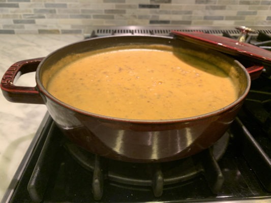 Butternut Squash Soup by the Silver Chic Chef Elysabeth Alfano