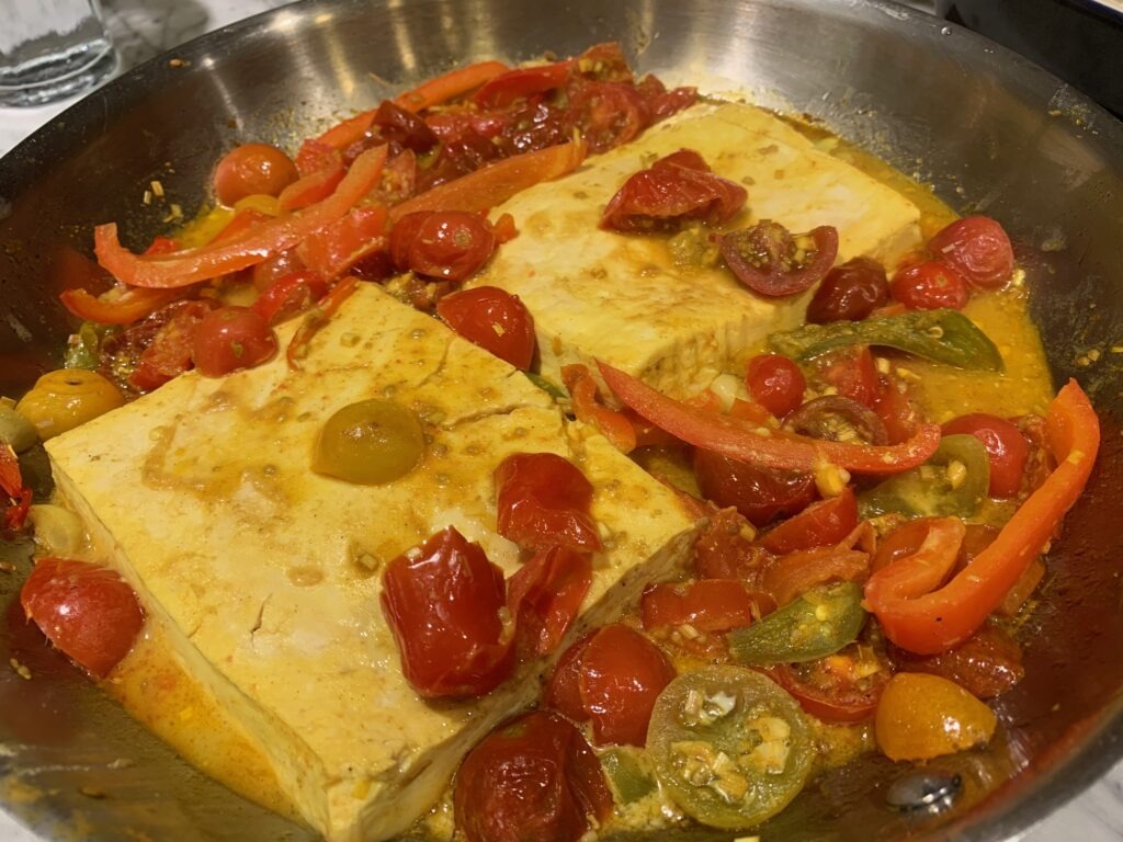 Miso Tomato Tofu Curry